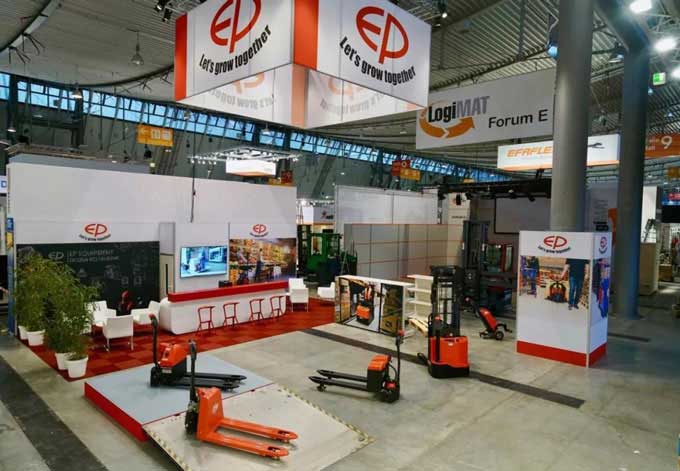 中力參展德國logIMat，中國制造震撼全球！